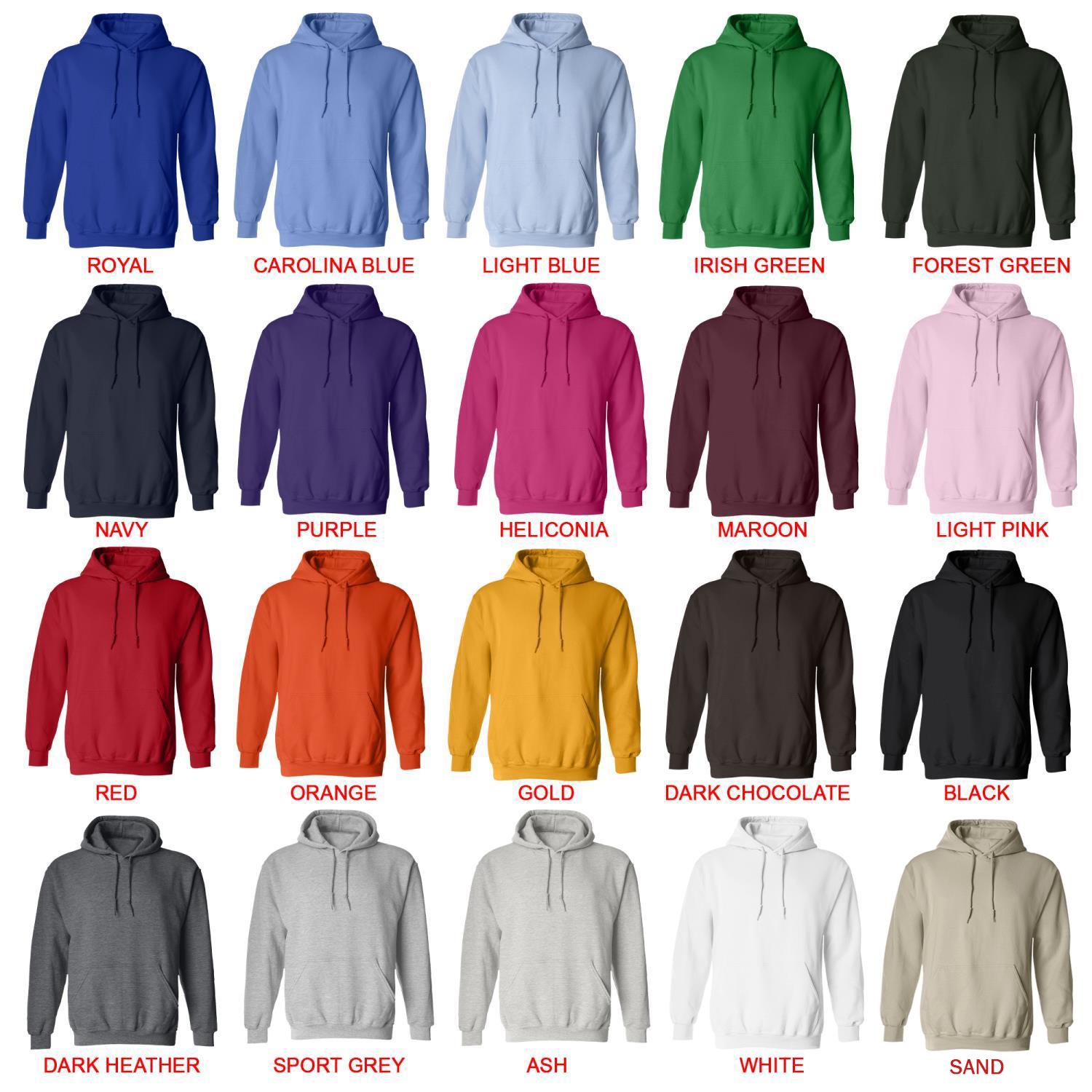 hoodie color chart - Dandadan Store