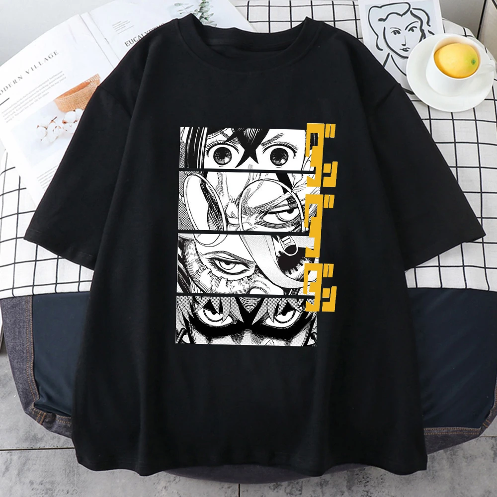 Dandadan Takakura Ken T shirts WOMEN Fantasy Prevalent Harajuku Tshirts 100 Cotton High Quality T Shirts 12 - Dandadan Store