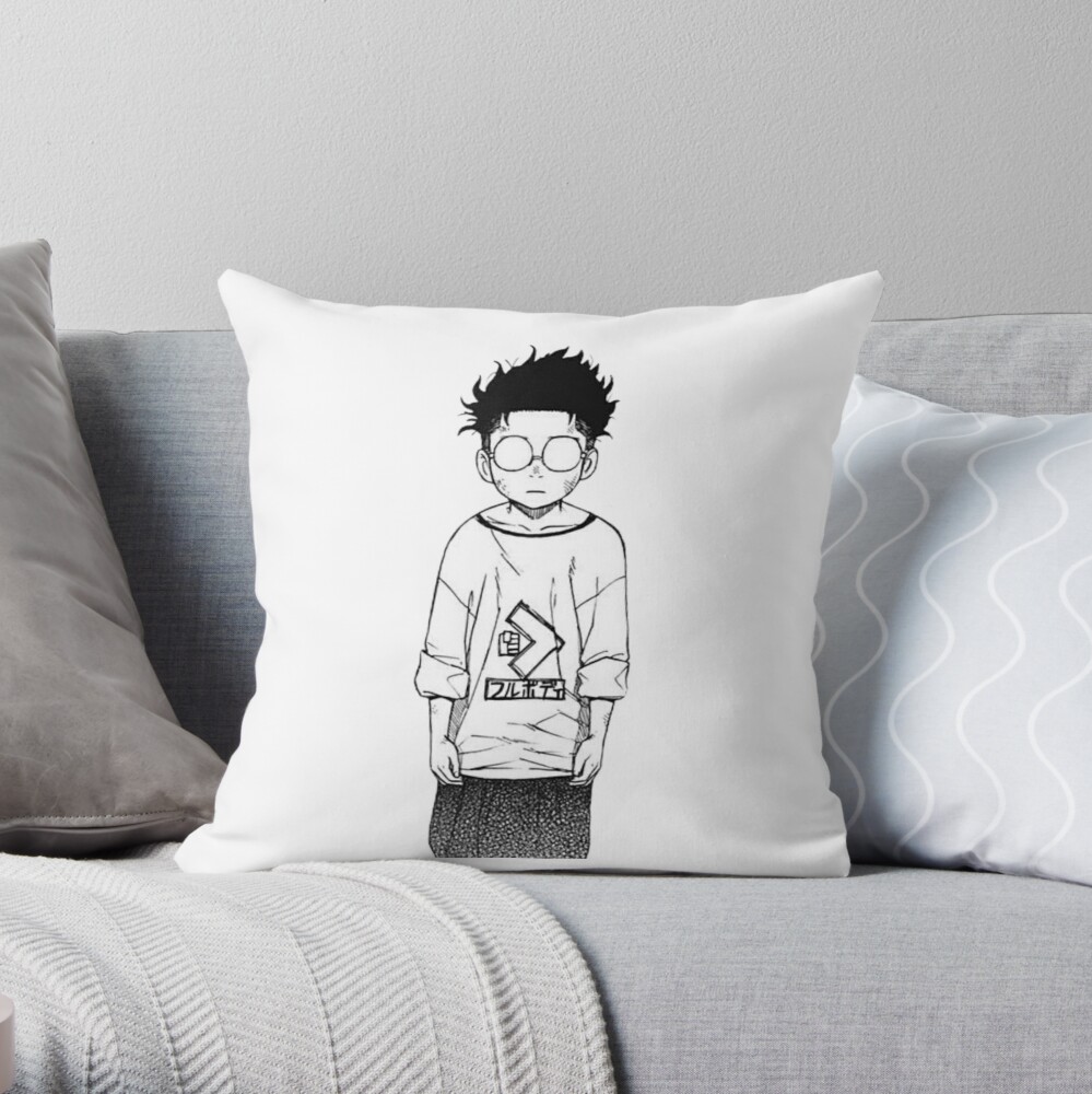 Okarun Dandadan Throw Pillow - Dandadan Store