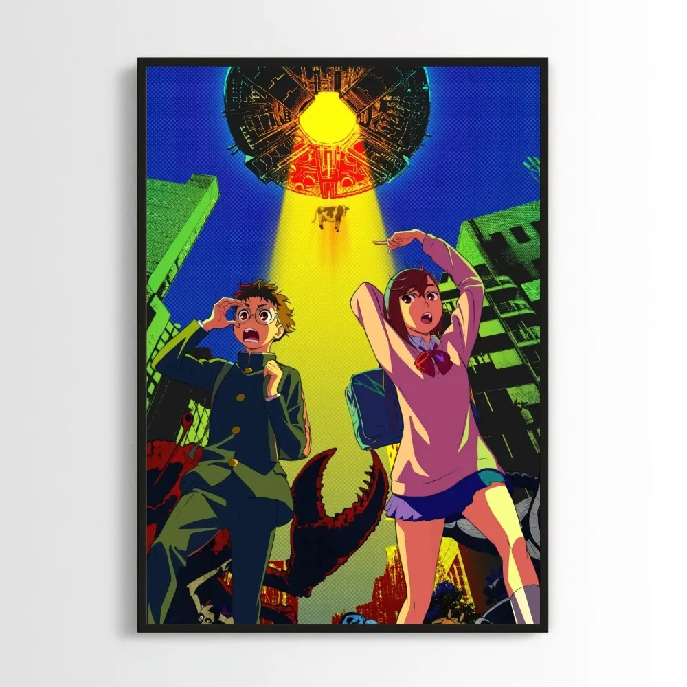 New Design Anime Dandadan Poster Prints Wall Art
