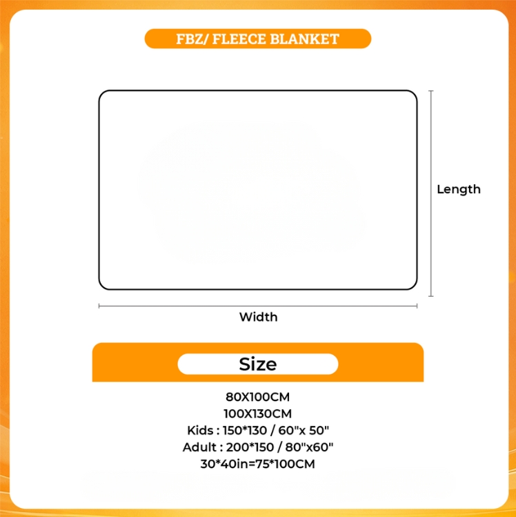 3D Fleece Blanket - Dandadan Store